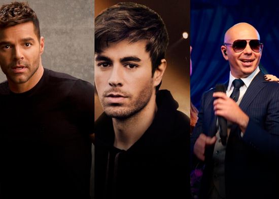 Enrique Iglesias Ricky Mart N Y Pitbull Anuncian Gira De Conciertos