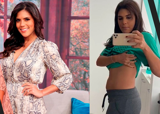 Esposa de Franmil Reyes, Violeta y su embarazo. Nabila ¿qué opinará de esta  barriga? 