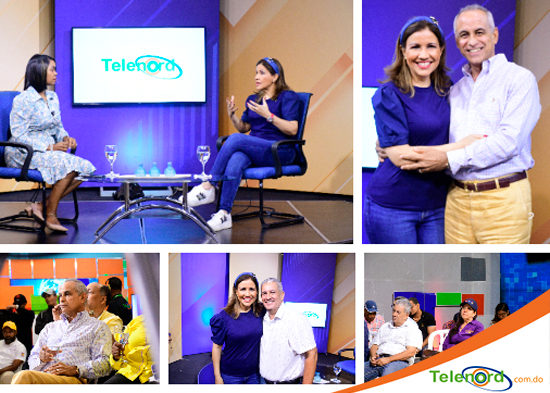Margarita Cedeño participa en conversatorio para Telenord