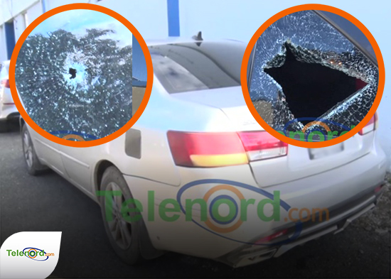 Taxista denuncia desconocido le rompió los cristales de su vehículo en SFM