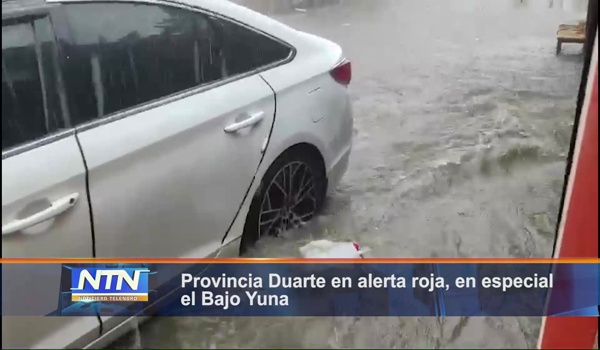 Provincia Duarte en alerta roja, en especial el Bajo Yuna