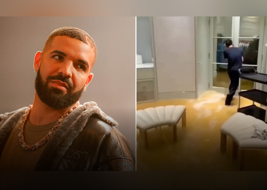 Drake comparte sorprendentes imágenes de su lujosa mansión completamente inundada