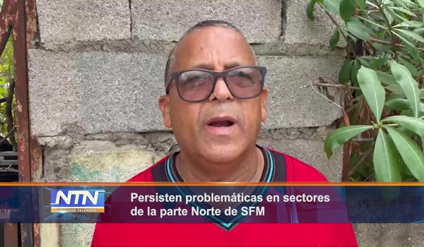 Persisten problemáticas en sectores de la parte Norte de SFM