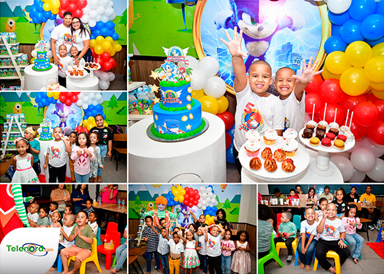 Festejan cumpleaños de Samuel y Sebastian Suarez