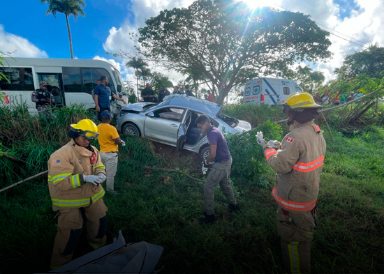 Identifican fallecidos en accidente de tránsito en Verón, La Altagracia