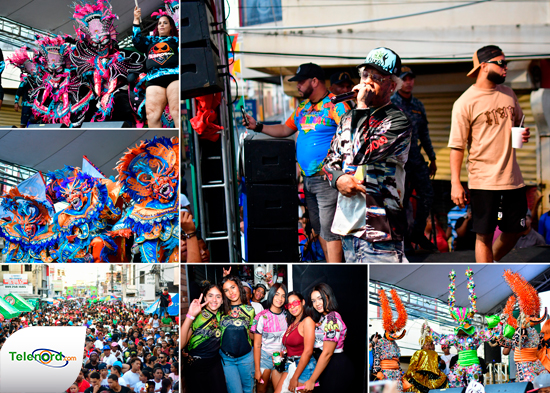 Cuarto día del Carnaval Francomacorisano 2025 con Yomel El Meloso