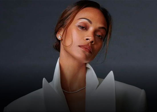 Zoé Saldaña llega a la República Dominicana para participar en los premios Soberano 2025