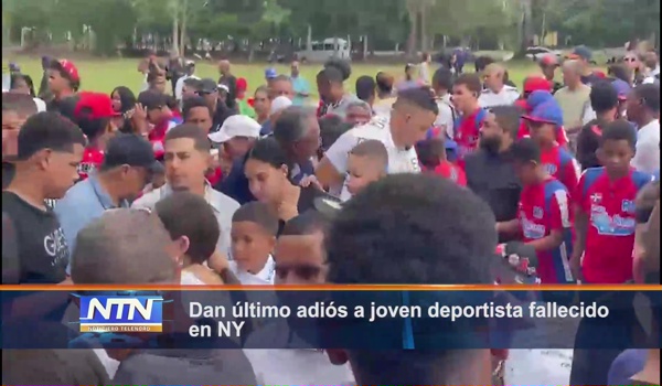 Dan último adiós a joven deportista fallecido en NY