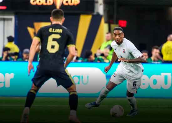 República Dominicana se comporta a la altura ante México en su debut en la Copa Oro