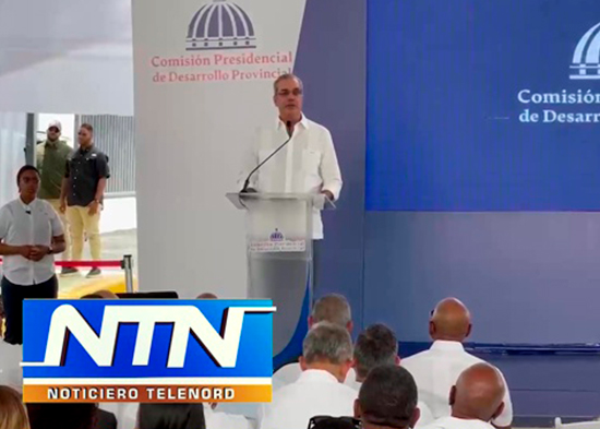 Abinader inaugura importantes obras en la provincia Duarte y se reúne con jóvenes