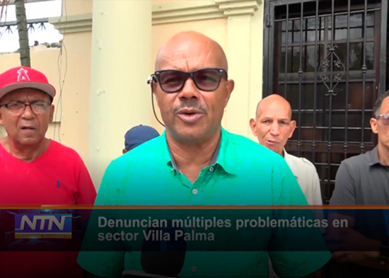 Denuncian múltiples problemáticas en sector Villa Palma