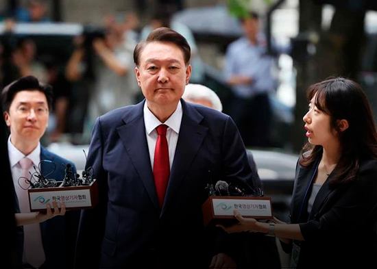 Detienen de nuevo al expresidente surcoreano Yoon en relación a su fallida ley marcial