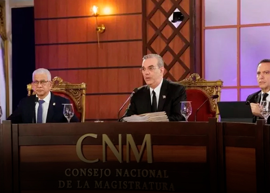 Luis Abinader convoca al Consejo Nacional de la Magistratura para evaluar jueces