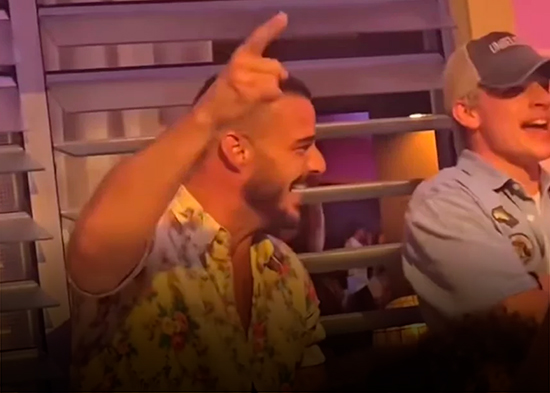 Hasta Ricky Martin se gozó el concierto de Bad Bunny 