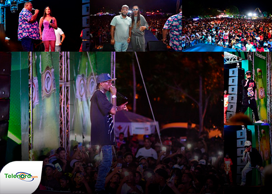 Dowell King en la segunda noche de las Fiestas Patronales Santa Ana 2025