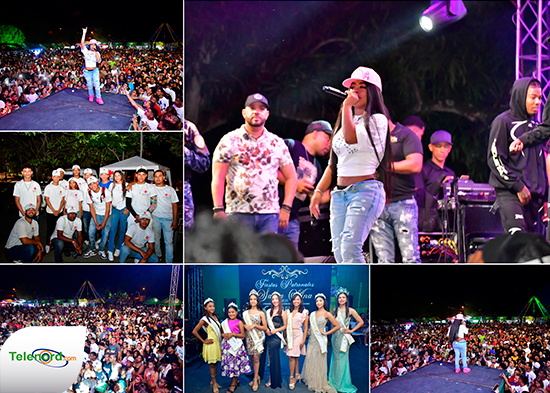 La Mas Doll en la noche de apertura de las Fiestas Patronales Santa Ana 2025