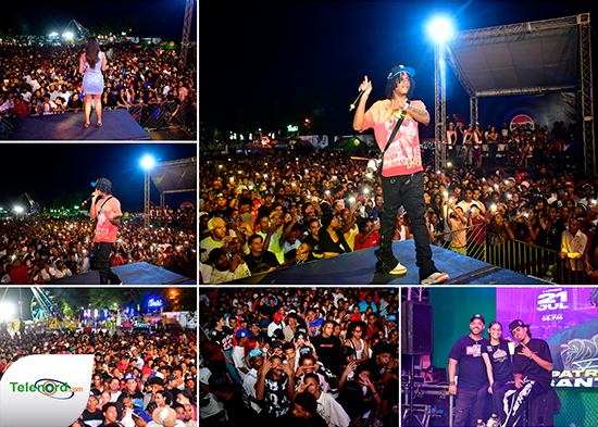 Luis Brown en la tercera noche de las Fiestas Patronales Santa Ana 2025
