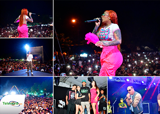 Arlene MC en la sexta noche de las Fiestas Patronales Santa Ana 2025