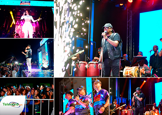 Sergio Vargas, Steffany y Poeta Callejero brindan el gran cierre de las Fiestas Patronales Santa Ana 2025