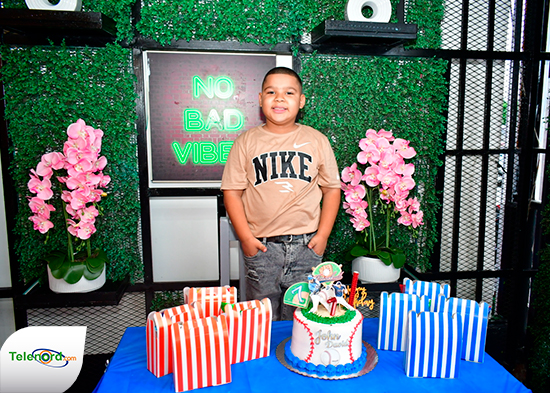 Festejan los 7 años del niño John David Rojas Salazar