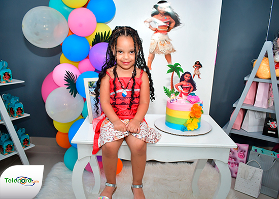 Celebran el cumpleaños de la niña Leah Issabella Marte Corcino