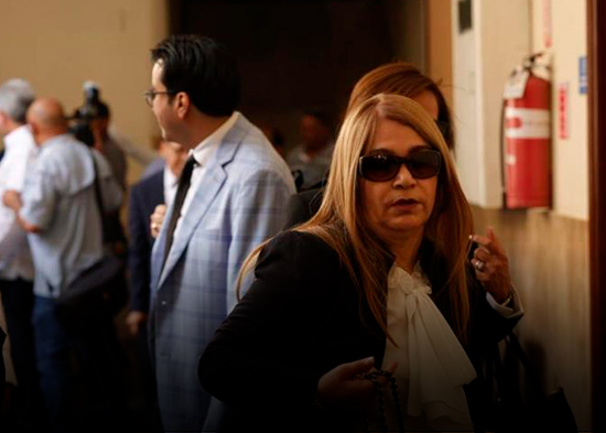 Tribunal descarga a Carmen Magalys Medina Sánchez y Fernando Rosa