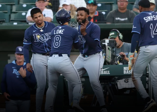 Junior Caminero pega jonrón 34 y los Rays vencen 8-2 a los Atléticos