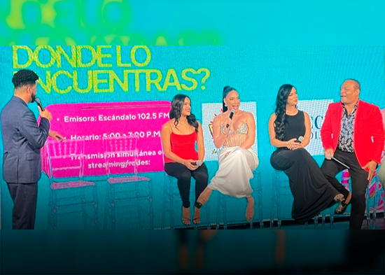 Luinny Corporán anuncia nuevo espacio «Al Pelo Radio»