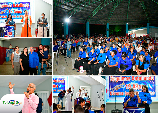 Ministerio "Obreras en el camino" celebraron su 19mo aniversario