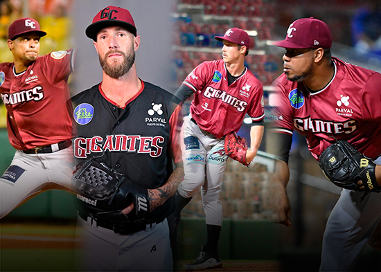 Gigantes del Cibao anuncian su rotación de abridores para el fin de semana