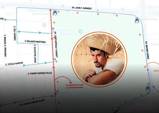 Bad Bunny paraliza Santo Domingo: autoridades activan plan especial de tránsito