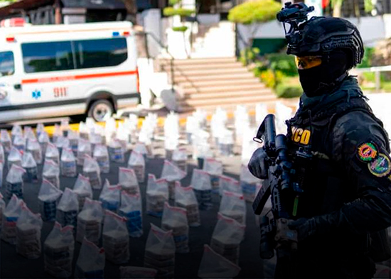 Mayor cargamento del 2025 en Baní entra al "Top 10" de las incautaciones de droga