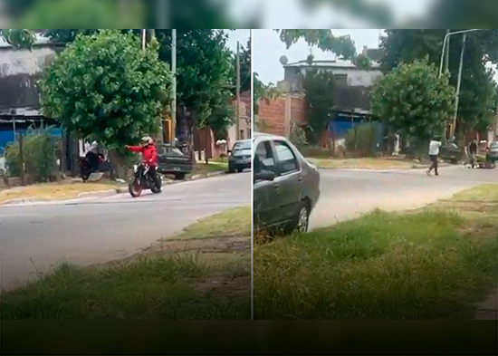 VIDEO: Le disparan a quemarropa por resistirse a un robo y se salva 'de milagro'