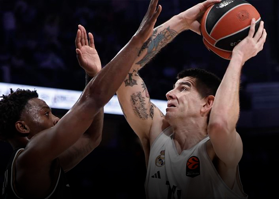 El Madrid aparece al final y evita una derrota en casa del penúltimo de la Euroliga