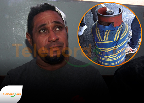 Apresan hombre acusado de intentar incendiar una vivienda con un tanque de gas en SFM