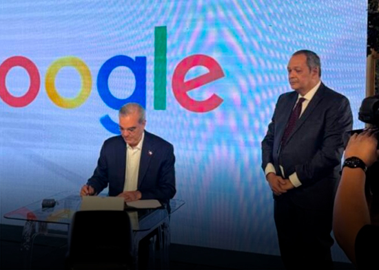Google escoge a República Dominicana para su primer puerto tecnológico; invierte US$500 millones