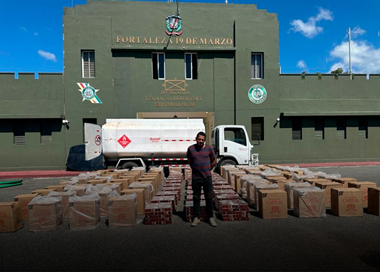 Ejército ocupa más de un millón de cigarrillos de contrabando en Azua