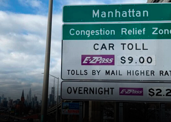 Un juez mantiene el peaje de Nueva York que la Administración de Trump intentó bloquear