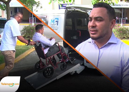 Joven emprendedor crea servicio de transporte para personas con discapacidad en SFM