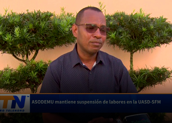 ASODEMU mantiene suspensión de labores en la UASD SFM