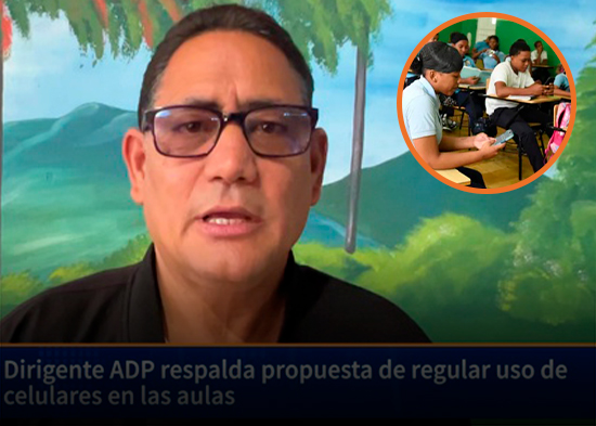 Dirigente ADP respalda propuesta de regular uso de celulares en las aulas