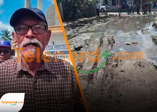 Calles intransitables afectan a familias en sector Espinola de SFM