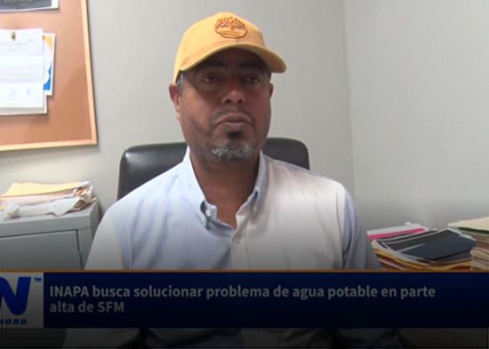 INAPA busca solucionar problema de agua potable en parte alta de SFM