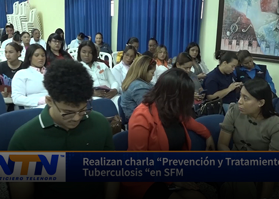 Realizan charla “Prevención y Tratamiento de la Tuberculosis “en SFM