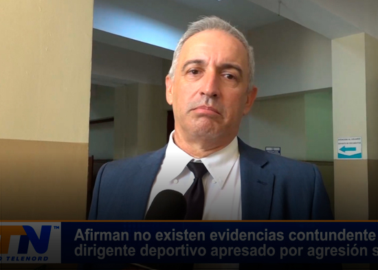Afirman no existen evidencias contundentes contra dirigente deportivo apresado por agresión sexual