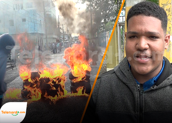 Dirigente estudiantil afirma van a continuar las protestas en mejoras de los estudiantes en SFM