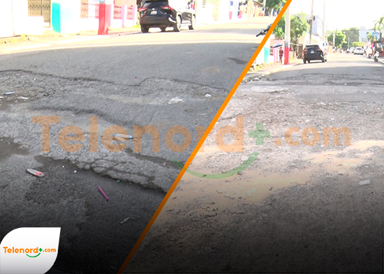 Denuncian mal estado de la calle José Reyes en el sector Hermanas Mirabal de SFM