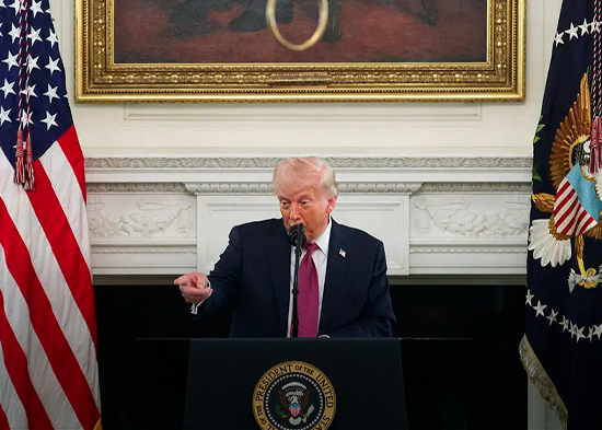 Trump anuncia un alto el fuego indefinido con Irán