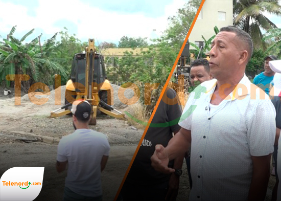 Por falta de pago compañía retira equipos de asfaltado en el sector Espinolas de SFM