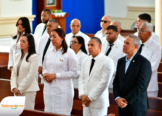 Celebran misa por el primer año de la gestión 2024-2028 del Ayuntamiento SFM